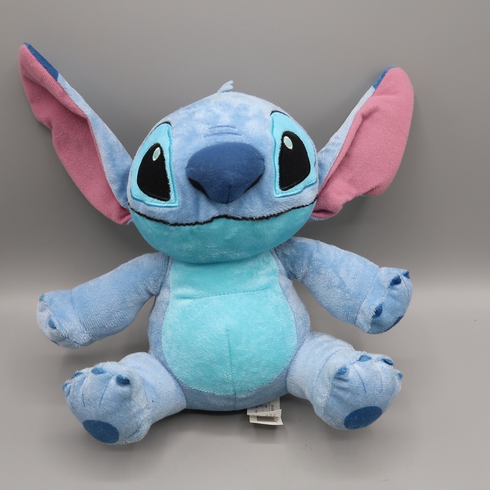 Disney Stitch Plush 9" Monster Pet & Scrump Animal Cartoon Lilo & Stitch Blue